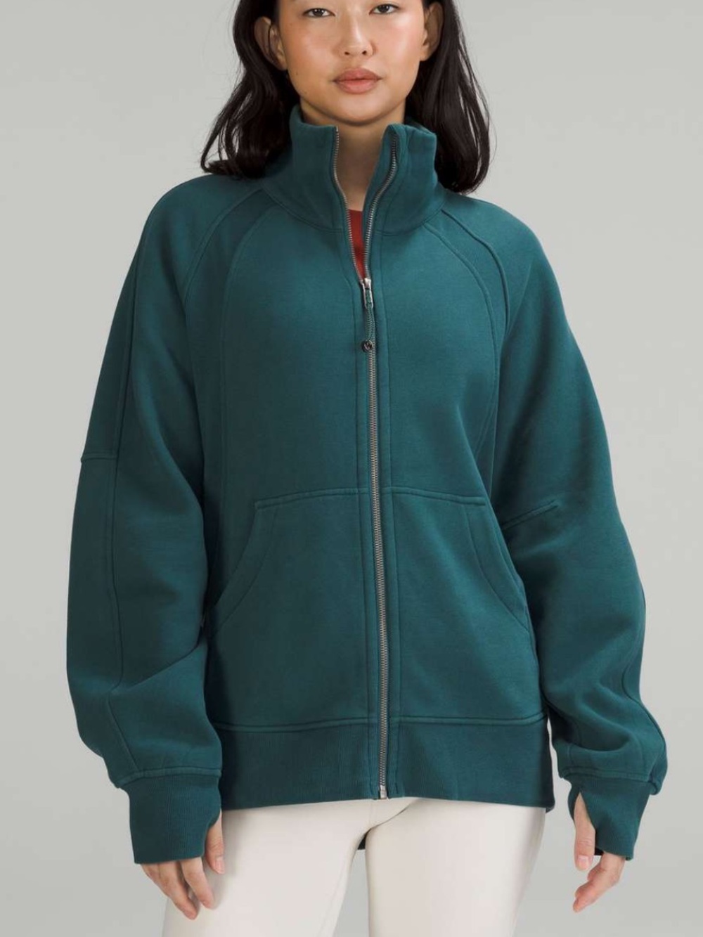 Lululemon Scuba Oversized Funnel-Neck Full Zip